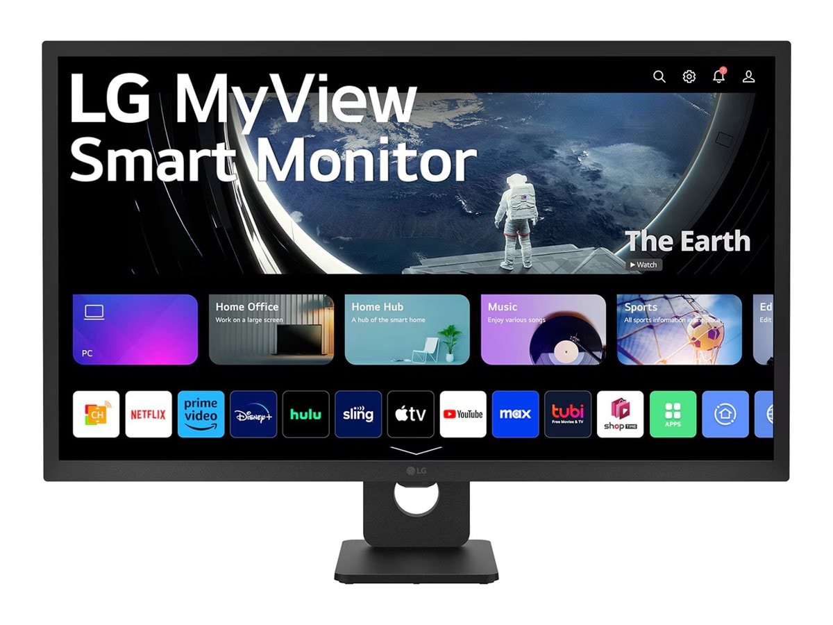 LG MyView 32SR50F-B 32" Class Full HD Smart LCD Monitor - 16:9 - Black