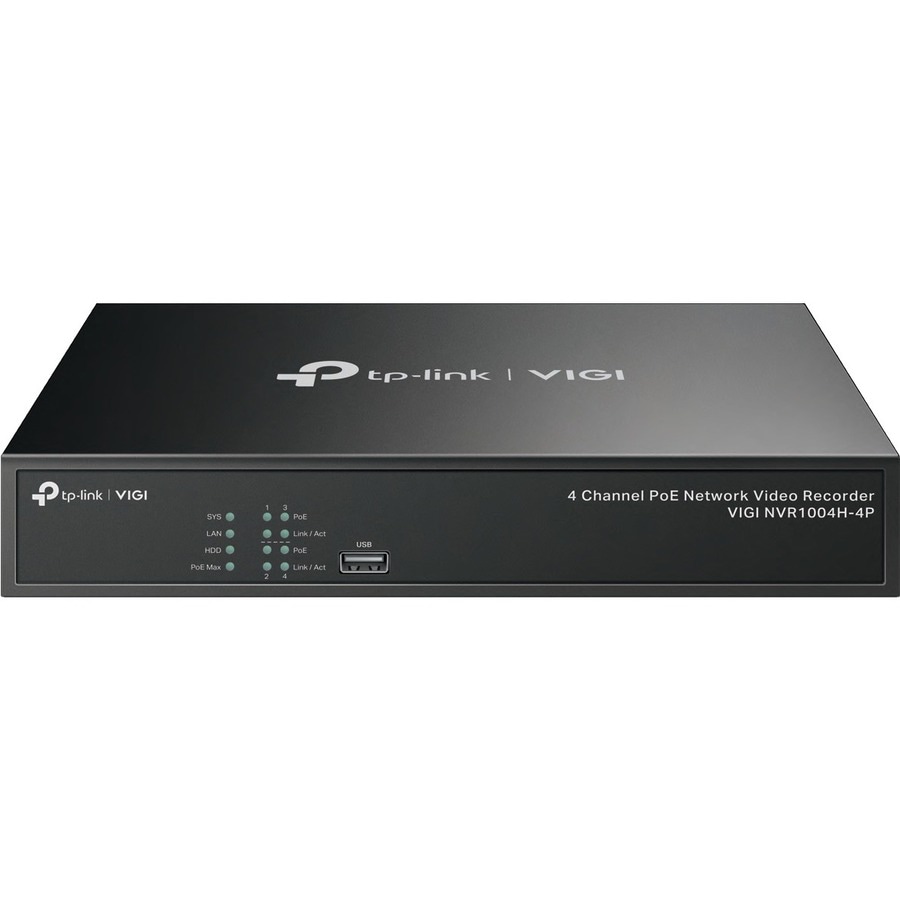 TP-Link VIGI 4 Channel PoE+ Network Video Recorder