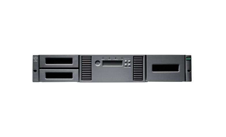 HP MSL2024 LTO4 テープライブラリー SC11 付属品多数 HPE Storage MSL2024 Tape Library - 1x MSL LTO‑8 SAS Drive and 15x