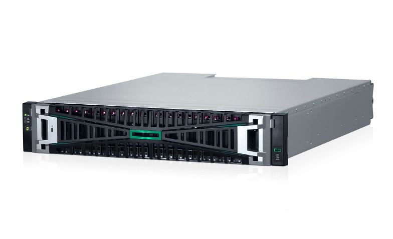 HPE MSA 2070 SFF - 2x 10/25GbE iSCSI 4‑port Cntrl - 12x 1.92TB SSD