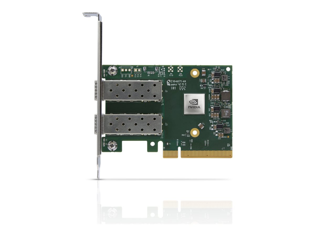 NVIDIA ConnectX-6 Lx MCX631102AS-ADAT - network adapter - PCIe 4.0 x8 - 25Gb Ethernet SFP28 x 2