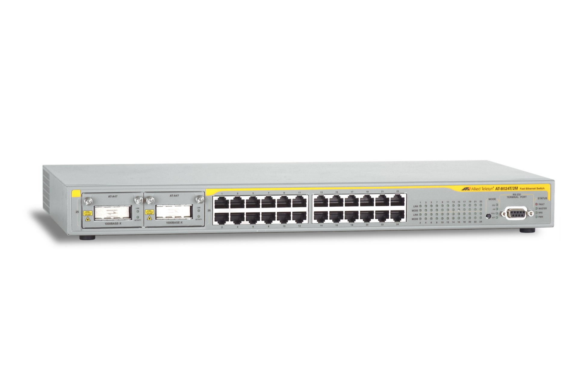 Allied Telesis AT 8624POE 24-Port 10/100BASE-T PoE Layer 3 Switch