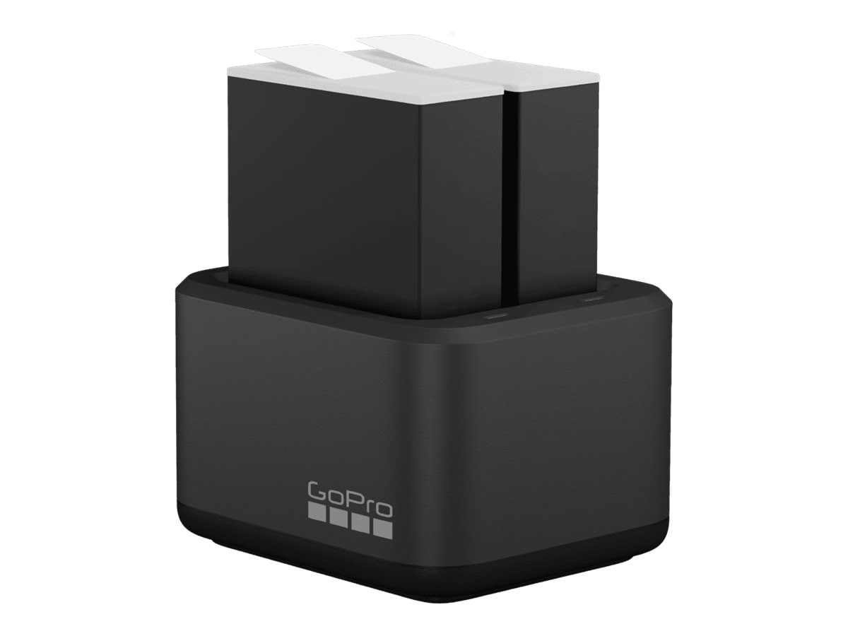 GOPRO DUAL BATT CHARGER + 2 BATT