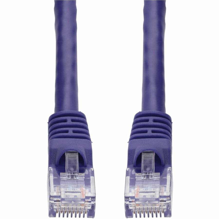 Proline 40ft Purple CAT 6A PVC Ethernet Cable Snagless Bubble Boot RJ-45 M/