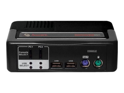 Avocent Switchview MM2 - KVM / audio / USB switch - 2 ports - desktop