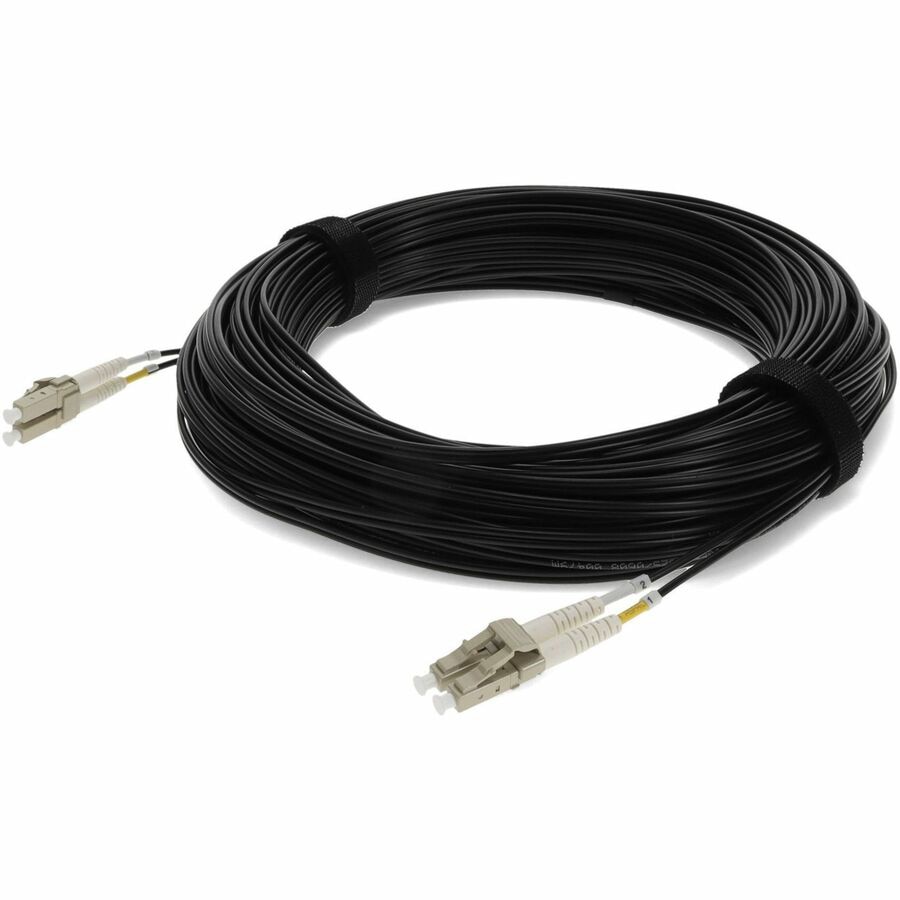 Proline 1.5m LC to LC Black OM4 Duplex OFNR (Riser-Rated) Fiber Patch Cable