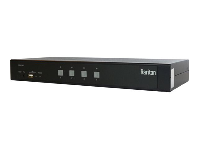 Raritan Secure Switch RSS4-104-DUAL - KVM / video / audio switch - 4-port,