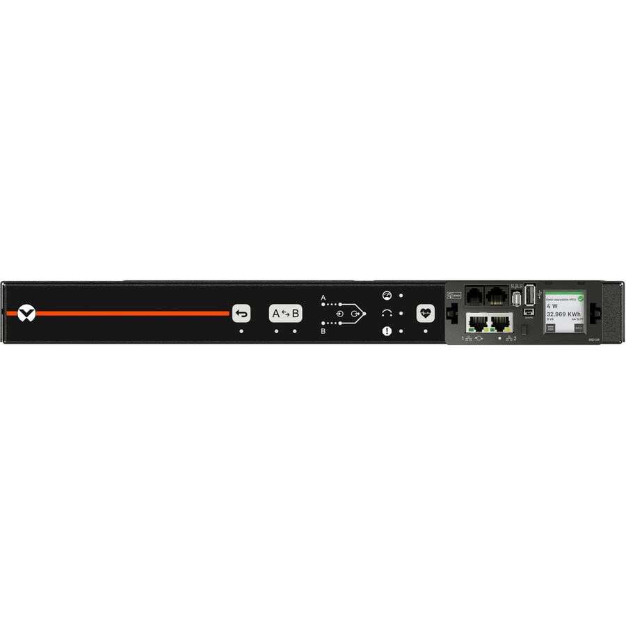 Vertiv Geist Rack Transfer Switch PDU with Next-Generation IMD| 10A/15A| 10
