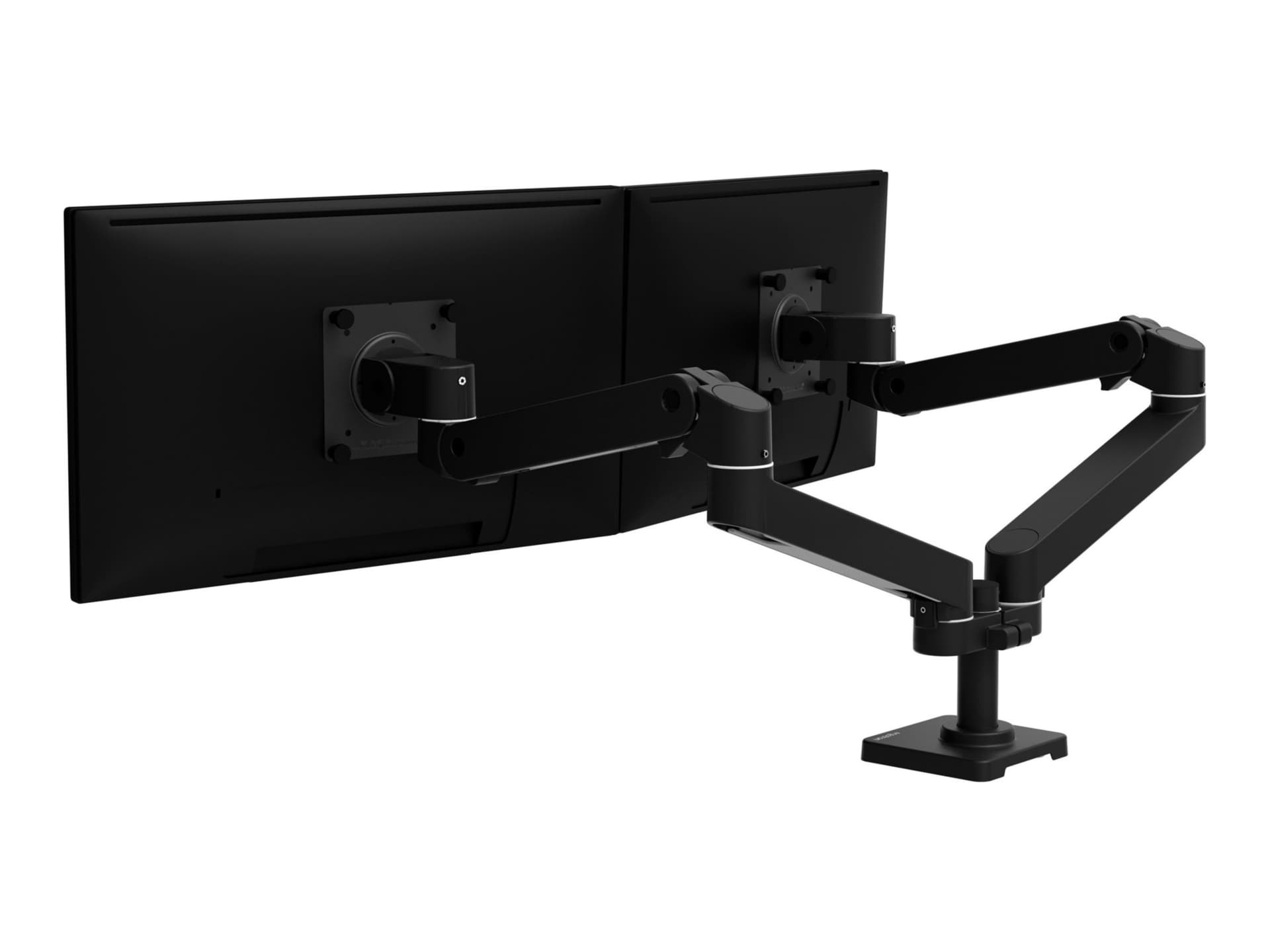 Ergotron LX Pro mounting kit - modular - for 2 LCD displays - side-by-side