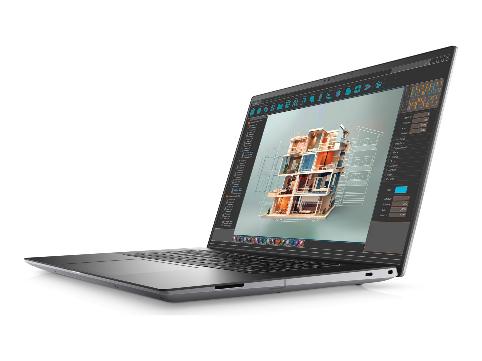 Dell Precision 5690 - AI Ready - 16" - Intel Core Ultra 7 - 155H - vPro Essentials - 32 GB RAM - 512 GB SSD