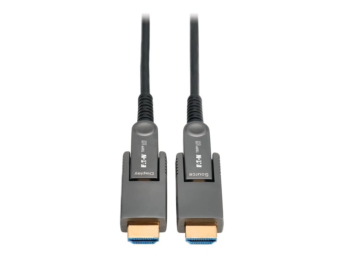 Eaton Tripp Lite series 8K HDMI Fiber Active Optical Cable with Detachable