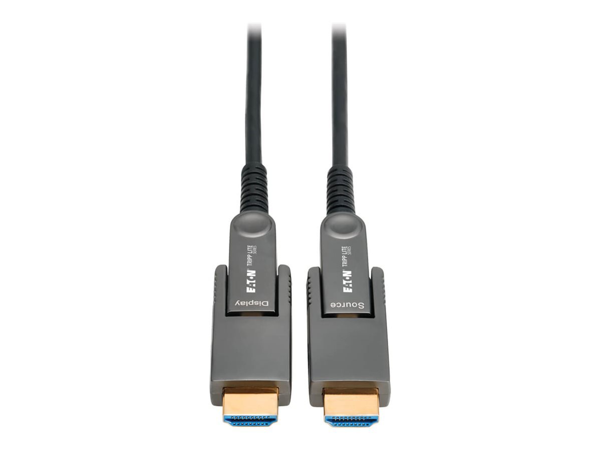 Eaton Tripp Lite series 8K HDMI Fiber Active Optical Cable with Detachable