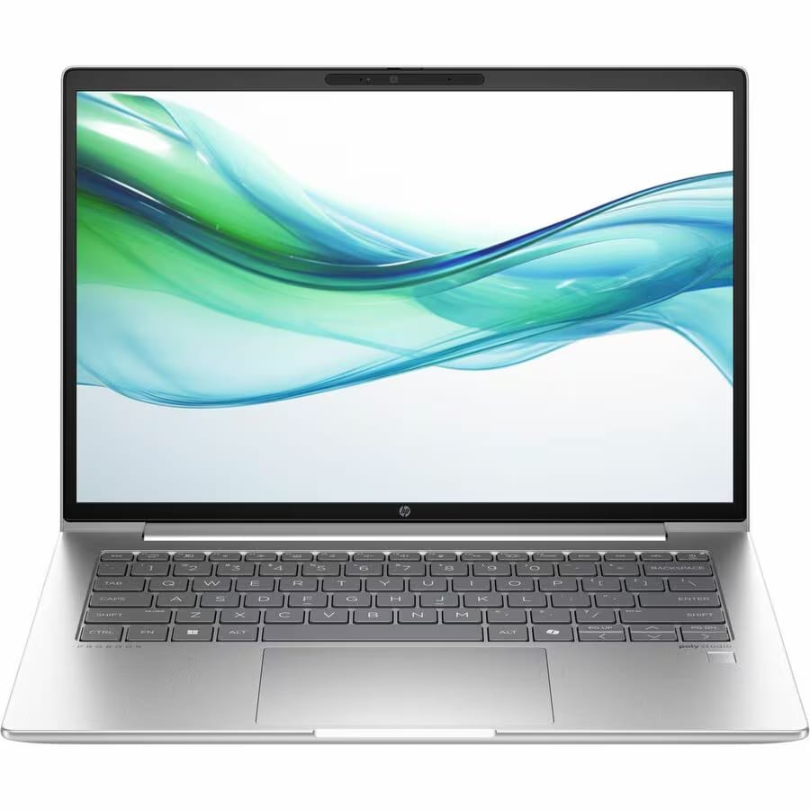 HP ProBook 445 G11 14" Notebook - WUXGA - AMD Ryzen 5 7535U - 16 GB - 256 GB SSD  with 725 CoPilot Keyboard