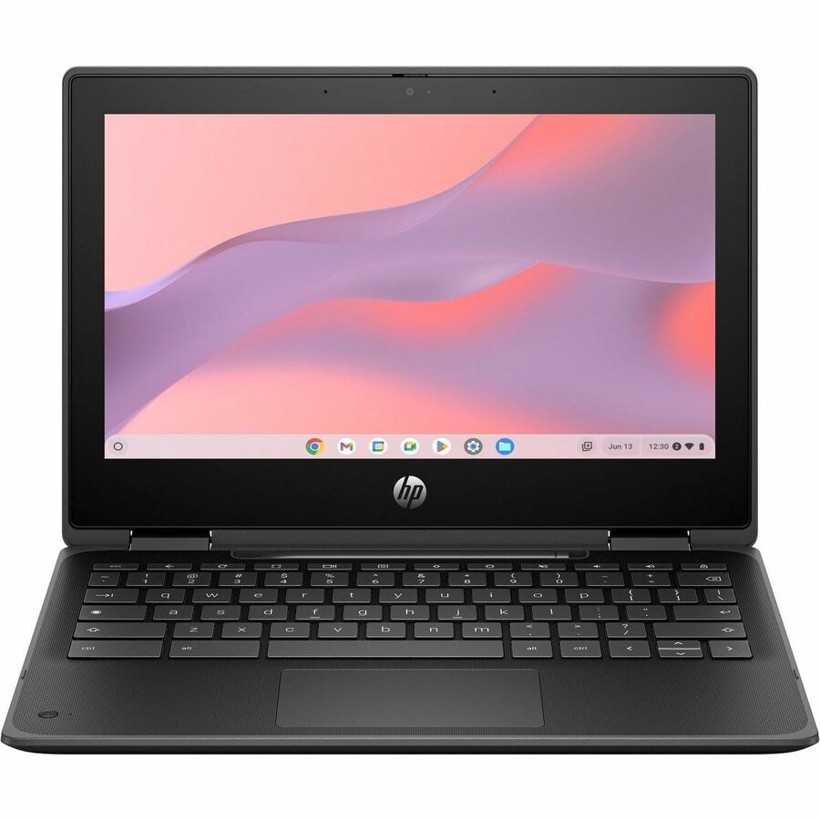HP Fortis Flip G1i 11" Touchscreen Convertible 2 in 1 Chromebook - HD - Intel N-Series N150 - 8 GB - 128 GB Flash Memory