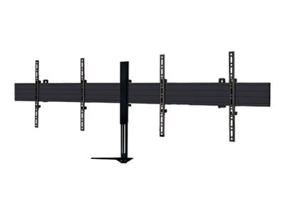 B-TECH System X BT8416 mounting kit - for 2 flat panels - VC shelf - black