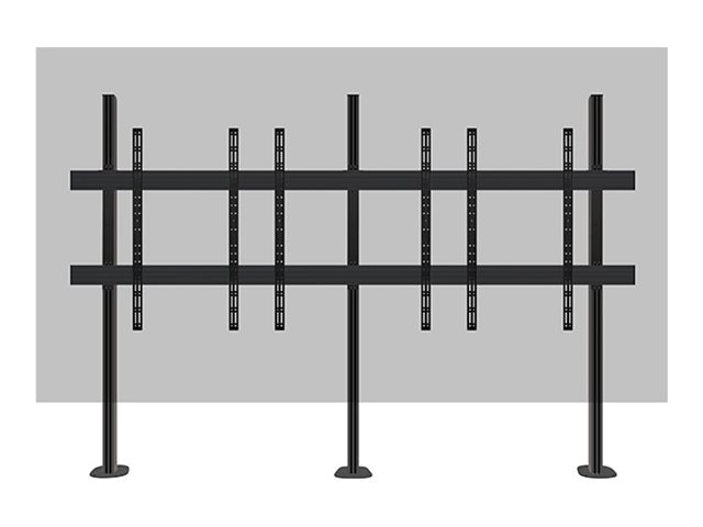 B-TECH System X BT83LG171-B stand - for All-In-One - bolt-down - black