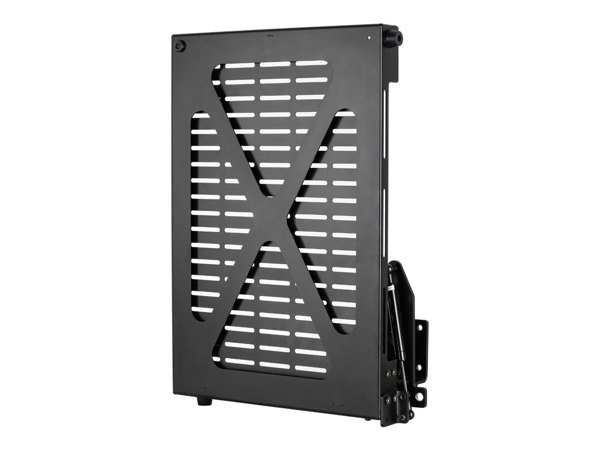 B-TECH Mode-AL BT7884 mounting component - flip down - for audio/video components - black