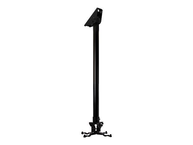 B-TECH PRO Install BT899XL-FD mounting kit - fixed drop - for projector - extra-large, micro adjustable - black