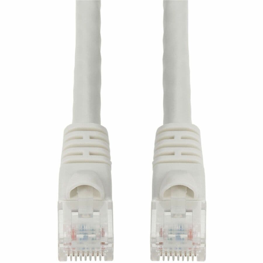 Proline 60ft White CAT 6 PVC Ethernet Cable Snagless Bubble Boot RJ-45 M/M