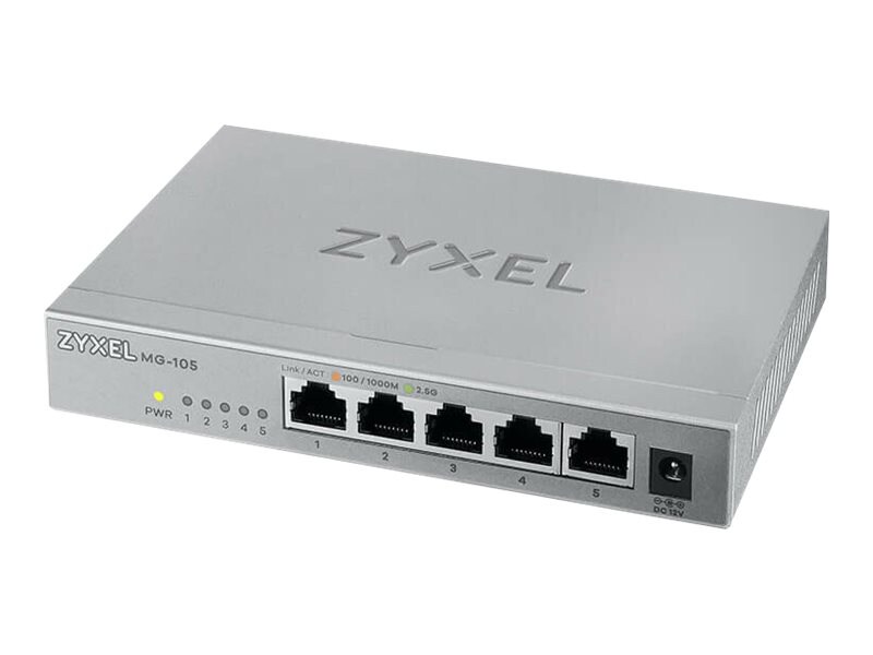 Zyxel MG-105 - switch - 5 ports - unmanaged