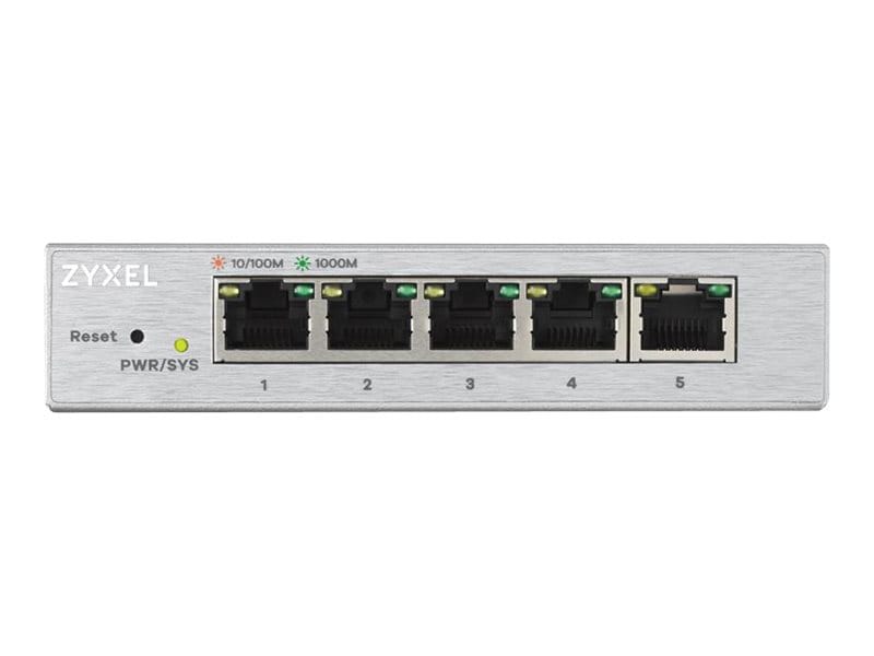 Zyxel GS1200-5 - switch - 5 ports - managed