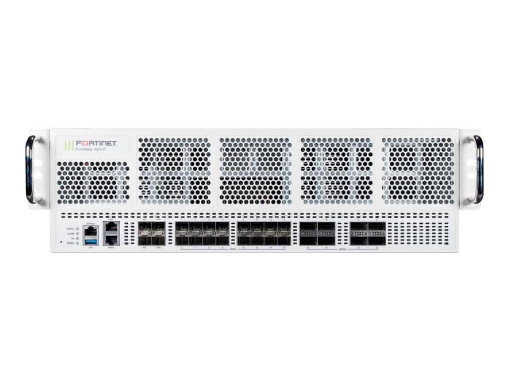 Fortinet FortiGate 4200F - security appliance - with 3 years FortiCare Premium Support + 3 years FortiGuard Enterprise