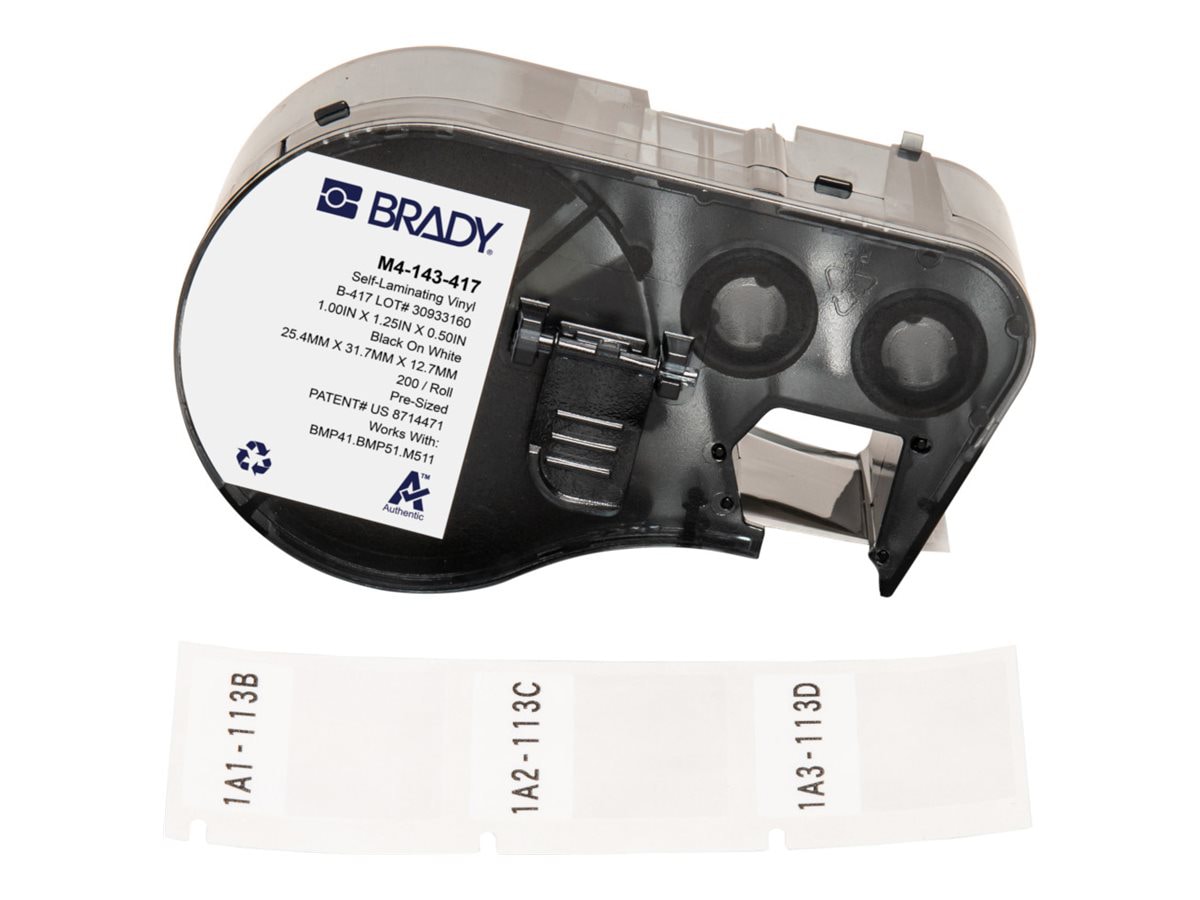BRADY ADH VINYL WRAP LABELS