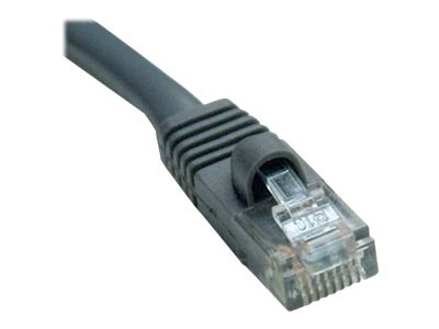 Eaton Tripp Lite Series Cat5e 350 MHz Outdoor-Rated Molded (UTP) Ethernet Cable (RJ45 M/M), PoE - Gray, 50 ft. (15.24 m)