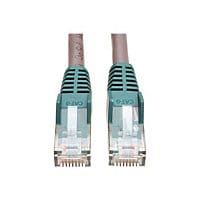 Tripp Lite 7ft Cat6 Gigabit Crossover Molded Patch Cable RJ45 M/M Gray 7' - crossover cable - 7 ft - gray
