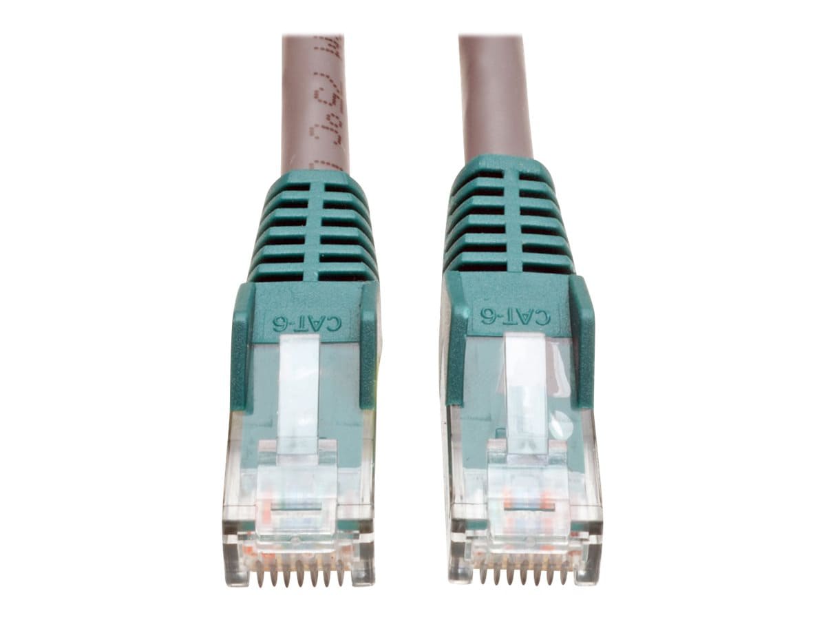 Eaton Tripp Lite Series Cat6 Gigabit Crossover Molded UTP Ethernet Cable (RJ45 M/M), Gray, 10 ft. (3.05 m) - crossover