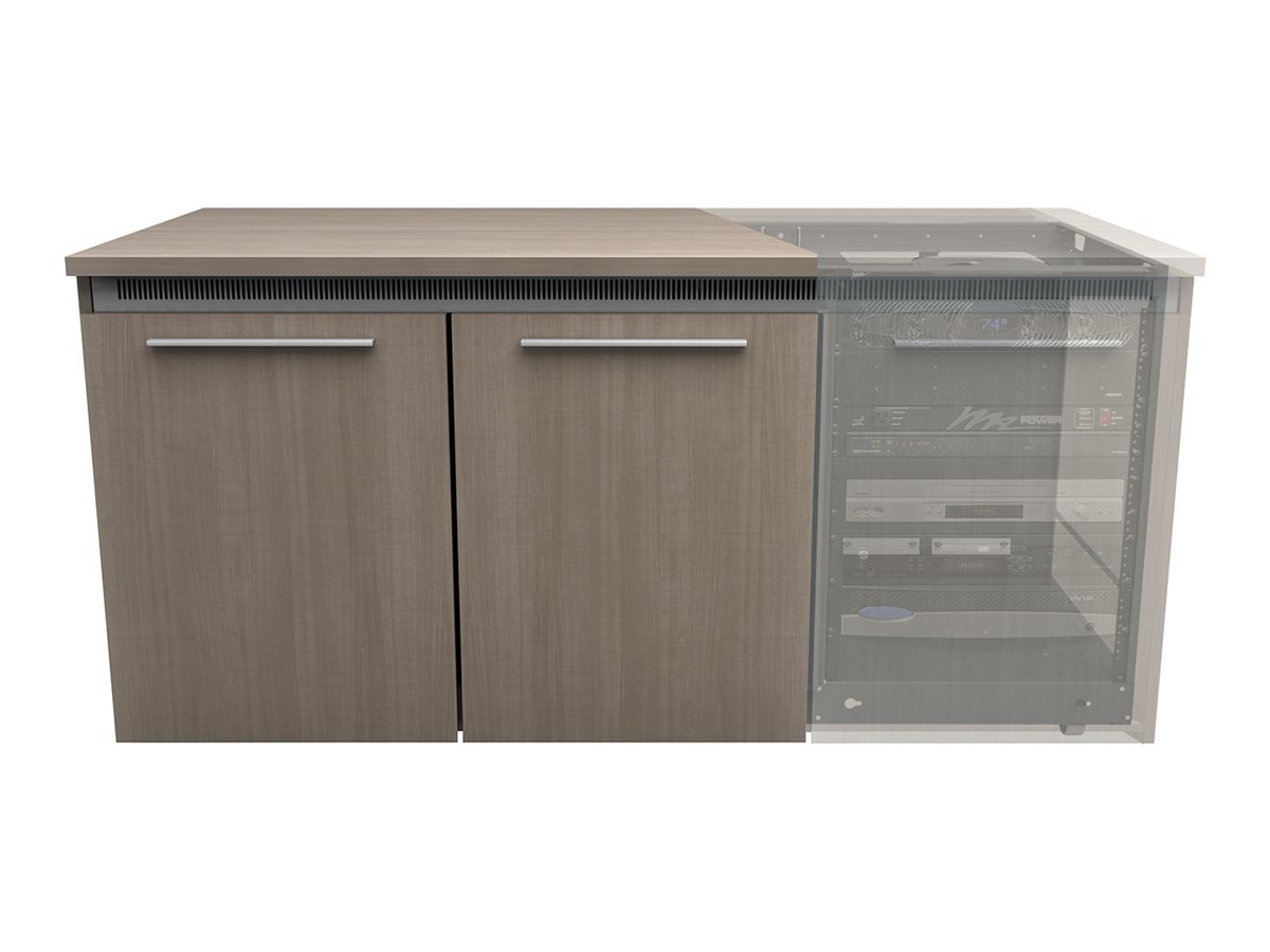 Middle Atlantic C5 Series Credenza mounting component - silver metallic - T