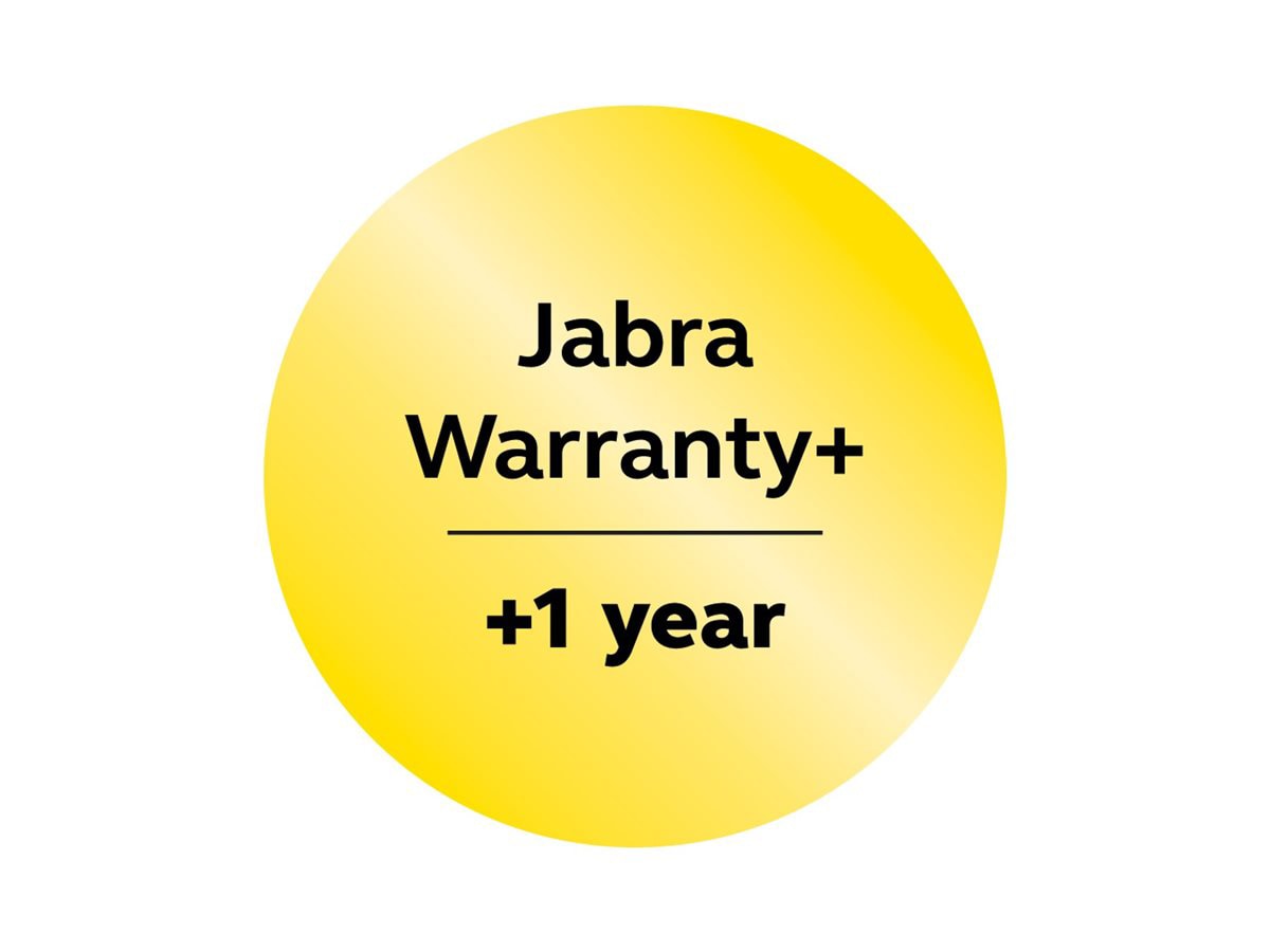 Jabra Warranty+ - extended service agreement - 1 year