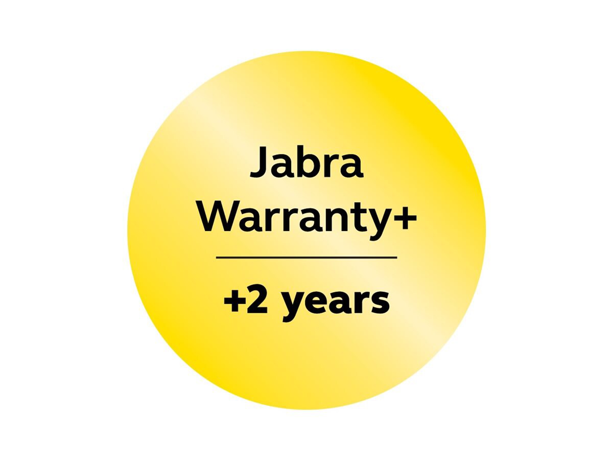 Jabra Warranty+ - extended service agreement - 2 years