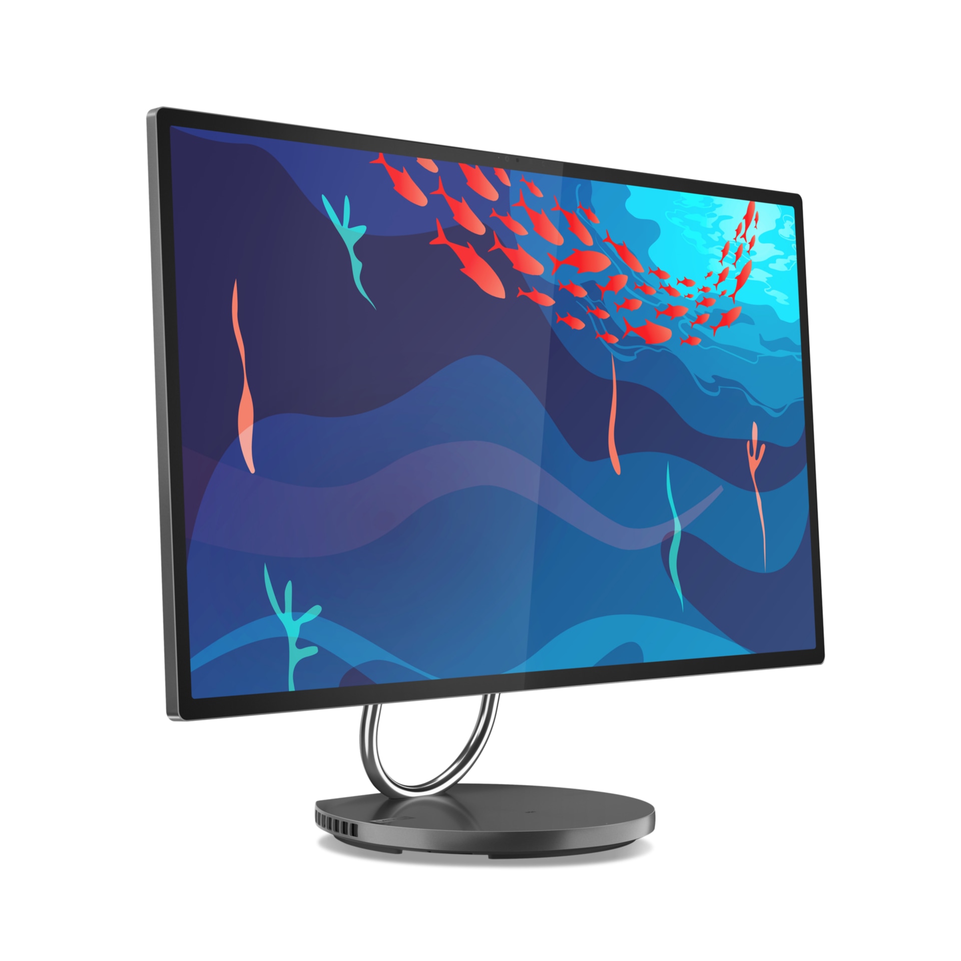 Lenovo Yoga AIO 9i 32" All-in-One – Intel Core i9, 16GB RAM, 512GB SSD, UHD Display – Storm Grey