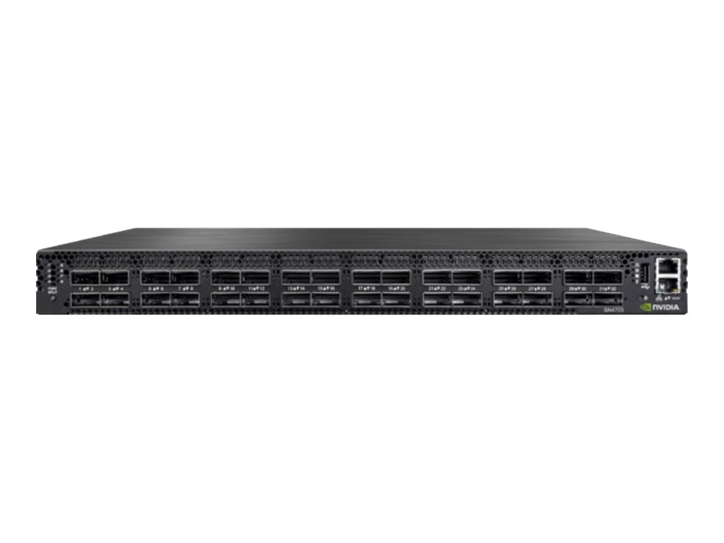 NVIDIA Spectrum-3 SN4700 - switch - 32 ports - managed - rack-mountable