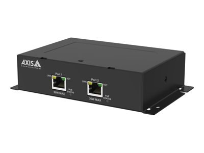 AXIS TU8010 - network/power extender - 10Mb LAN, 100Mb LAN, 1GbE