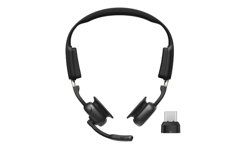 Shokz OpenMeet UC - Binaural Wireless Headset - USB-C - Zoom