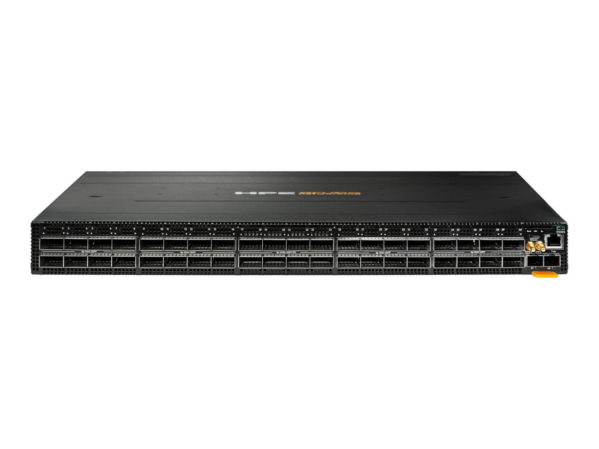 HPE Aruba Networking 9300S 32p QSFP28 100G 8p QSFP-DD 400G - switch - 32 ports - managed - rack-mountable