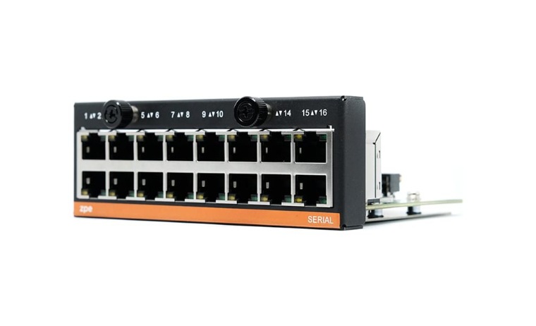 ZPE Nodegrid - expansion module - serial x 16 - ZPE-NSR-16S-EXPN