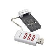 SanDisk Cruzer Profile - USB flash drive (biometric) - 1 GB