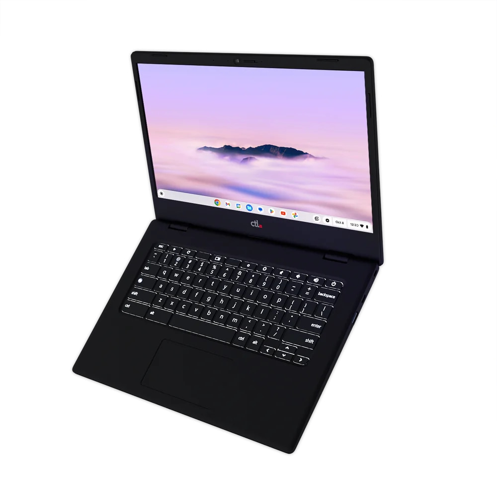 Thumbnail 2 of 10 for CTL Chromebook Plus PX141GX - 14" FHD - Intel Core i3-N305 - 8GB RAM - 128GB UFS - Chrome OS