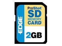 EDGE Digital Media ProShot - flash memory card - 2 GB - SD