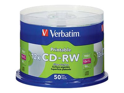 Verbatim DataLifePlus - CD-RW x 50 - 700 MB - storage media