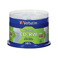 Verbatim DataLifePlus - CD-RW x 50 - 700 MB - storage media