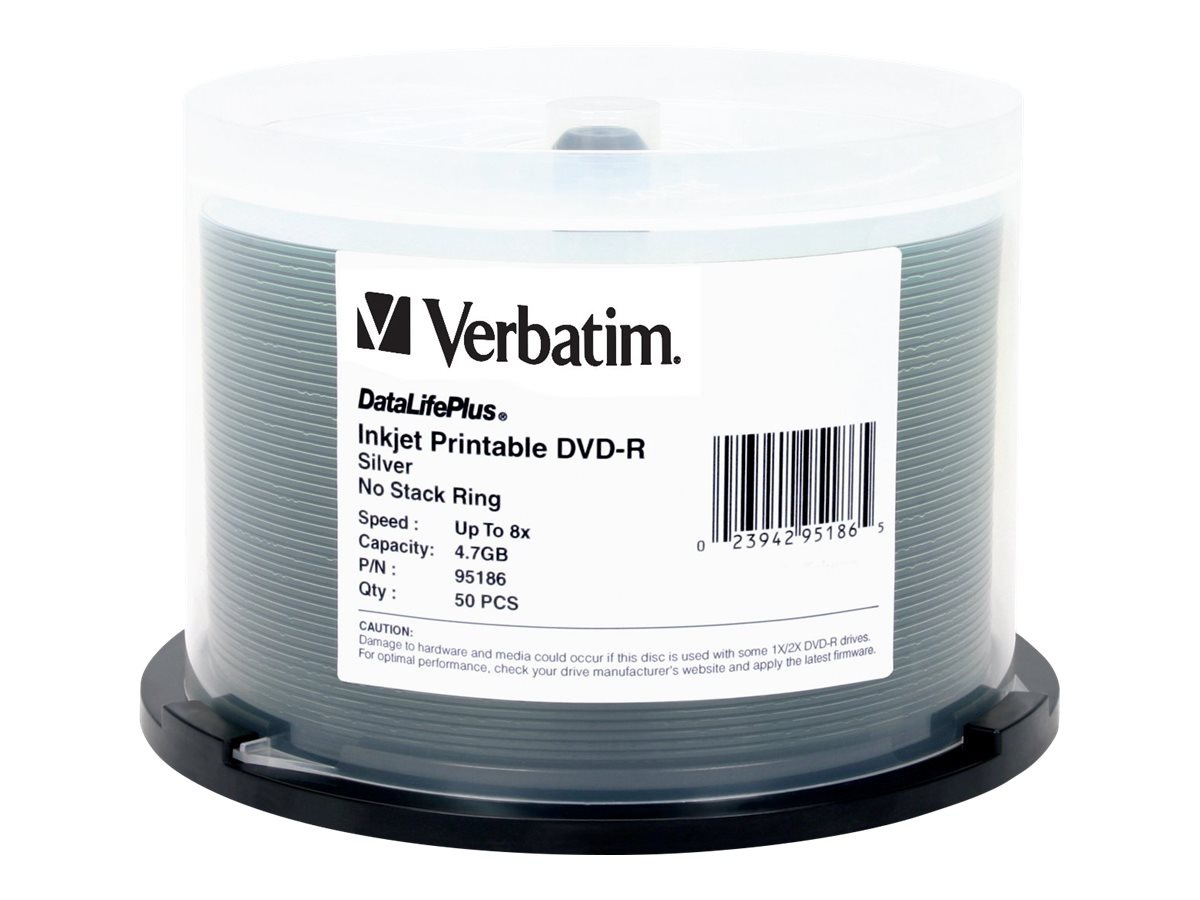 Verbatim DataLifePlus - DVD-R x 50 - 4.7 GB - storage media