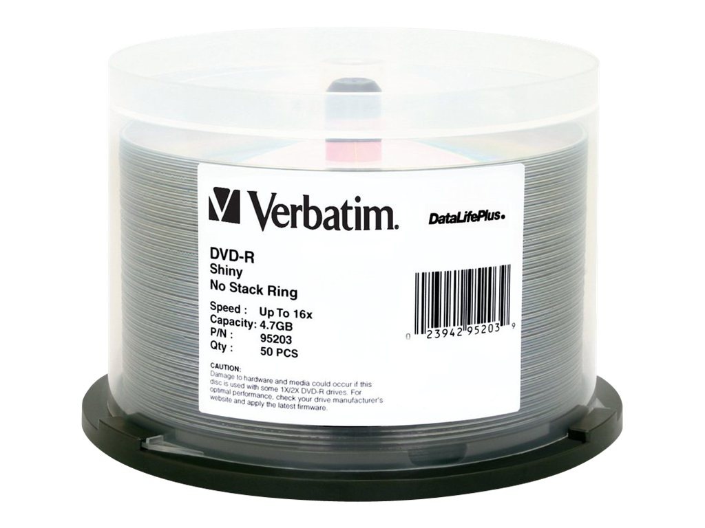 Verbatim DataLifePlus - DVD-R x 50 - 4.7 GB - storage media