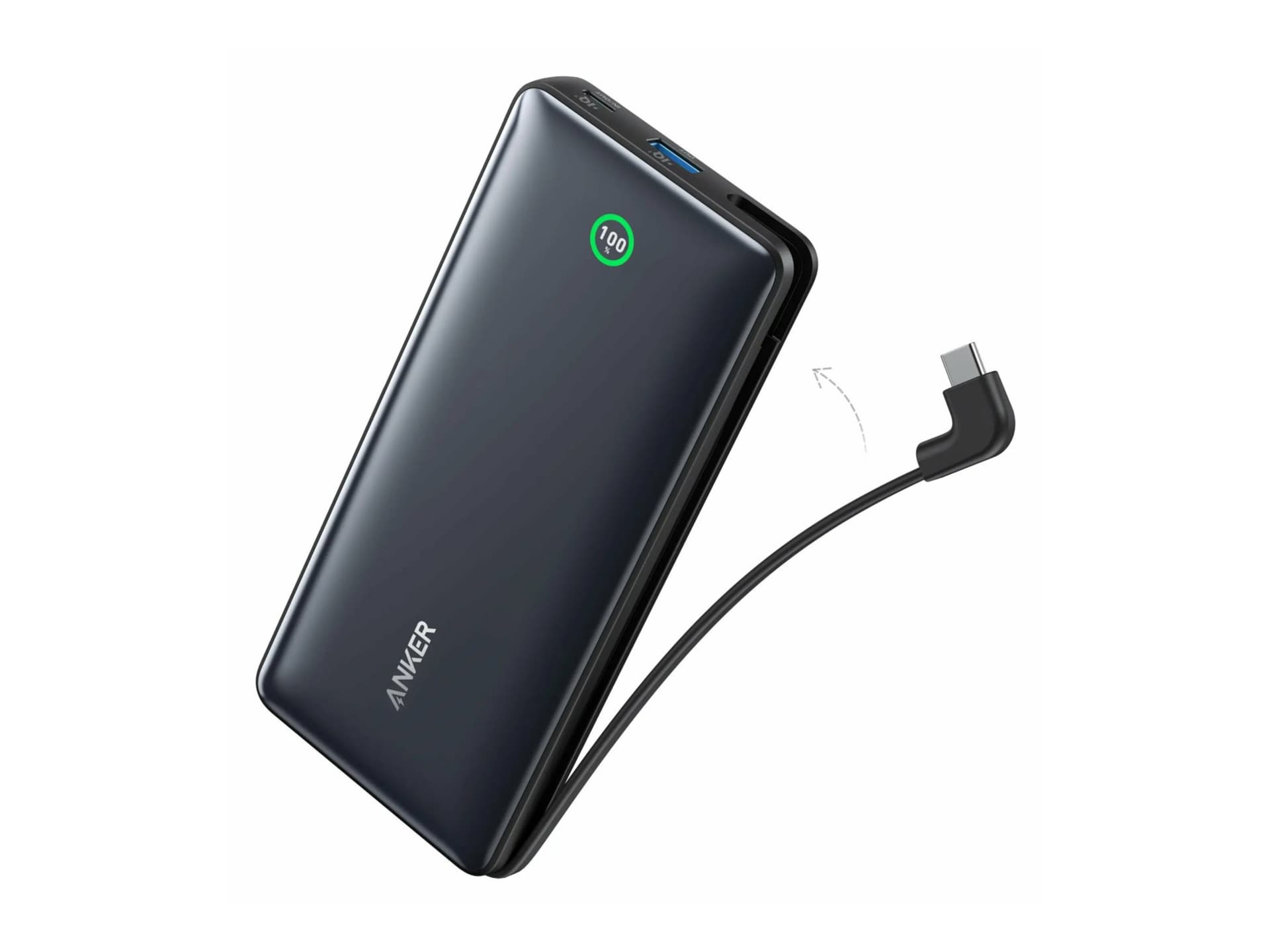 Anker A1387 power bank - 24 pin USB-C, USB Type A - 30 Watt
