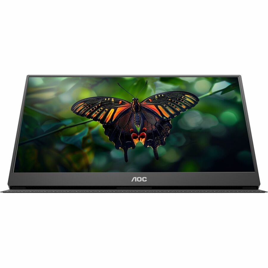 AOC 16E10 16" Class Full HD LED Monitor - 16:9 - Black