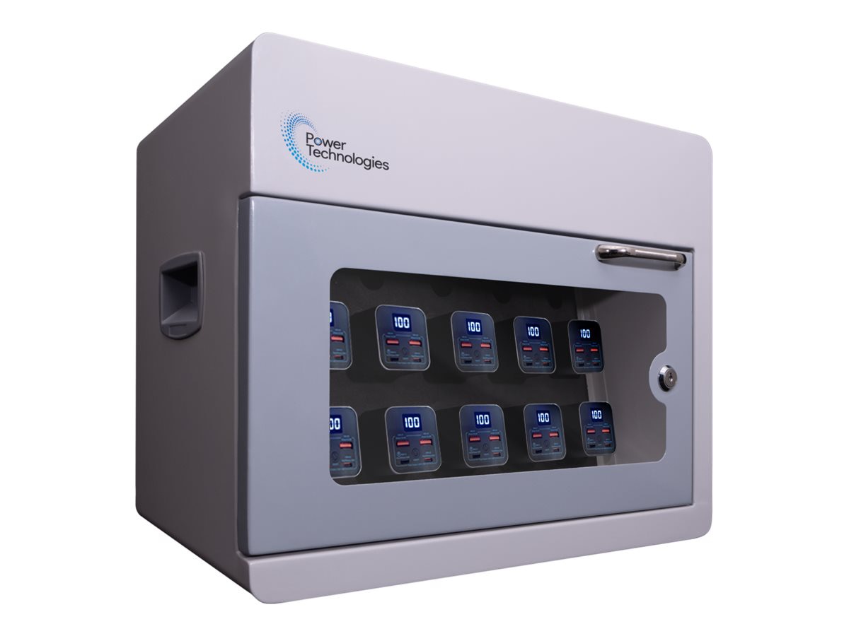 Power Technologies PowerVault+ cabinet unit - for 10 power banks - with HS
