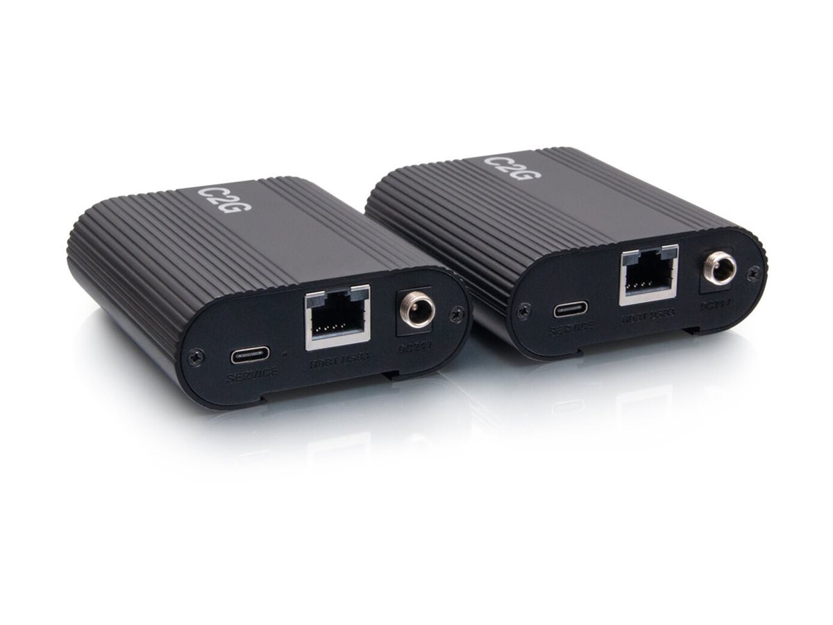 C2G Superbooster 1-Port USB over Cat6a Box to Box Extender Kit - USB 3.2  Gen1 (5Gbps) - USB extender - C2G54266 - USB Hubs - CDW.com